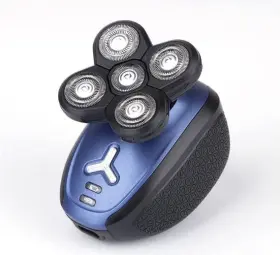 Lk-1850 4d Head Shaver For Bald Men Cordless 5 In 1 Waterproof Wet Dry Heads
