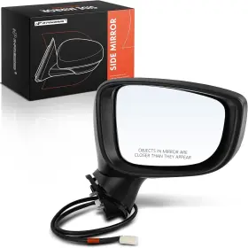 Apmi-371 A-premium Passenger Side Power Door Mirror - Compatible With Mazda 3