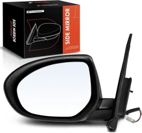 Apmi-549 A-premium Left Driver Side Power Door View Mirror - Black