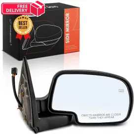 Apmi2038am A-premium Right Passenger Side Heated Black Texture