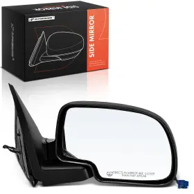 Apmi2112 A-premium Passenger Side Power Door Mirror Right Black Smooth