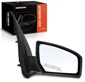 Apmi563 A-premium Passenger Side Power Door Mirror - Right Black