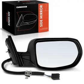 Apmi681 A-premium Passenger Side Power Door Mirror - Right Black