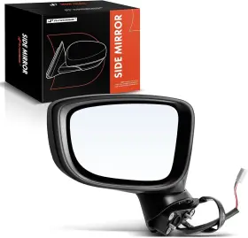 Bhn969181e A-premium Driver Side Power Door Mirror - Compatible 10 X 4 Inches Black