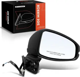 Ho1321332 A-premium Passenger Side Power Door Mirror - Right Black