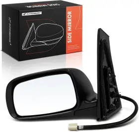 To1320229 A-premium Left Driver Side Power Door View Mirror - Black