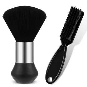 Brushes-549054 Abeillo 1 Barber Soft Neck Duster Brush Set - Professional Dusting Hairbrush For Brushi