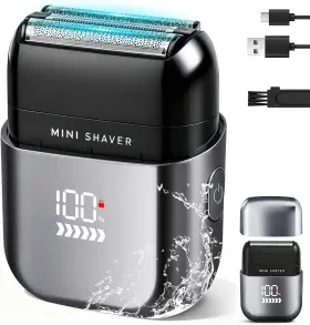 Ot-0389 Acemend Foil Shavers For Men Electric Face Pocket Shaver Usb Mini Shav