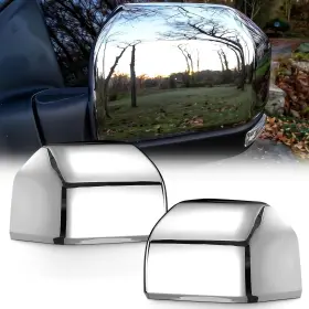 00254 Aclong Chrome Tow Mirror Cover Caps Left Fit For Ford F150 2015-2020 00254 Aclong Chrome Tow Mirror Cover Caps Left Fit For Ford F150 2015-2020