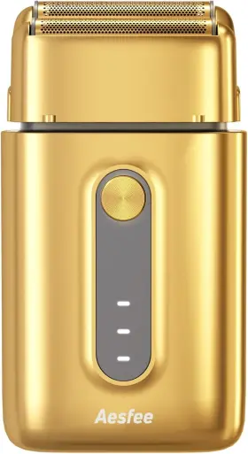 8058 Aesfee Electric Foil Shavers For Men Barbers - Dual Foils Shaver Bald Head