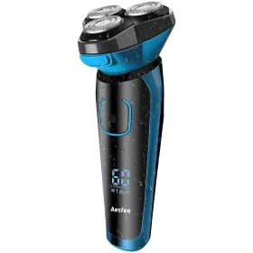 Af-809 Aesfee Electric Shaver For Men Waterproof Wet And Dry Mens Razor Cordless