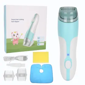 Agatigem41ox86tag Agatige Baby Hair Clipper Vacuum Auto Sucking Electric Clippers With Trimmer Gu