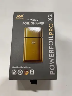 Aidallswellup 196852830527 Foil Shavers All-metal Housing Shaver Titanium X2