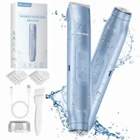 Akm02 Akunbem 2 In 1 Women Electric Shaver Dual Head Bikini Trimmer For Ipx7 Akm02 Akunbem 2 In 1 Women Electric Shaver Dual Head Bikini Trimmer For Ipx7