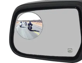 Bsmyl-03 Ampper Blind Spot Mirror 3 Inch Aluminum Frame Round Hd Glass 1 Piece