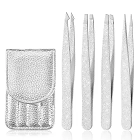Tweezers-00367 Amytor Eyebrow Tweezer Set 4 Pcs Professional Stainless Steel Tweezers For Women P Tweezers-00367 Amytor Eyebrow Tweezer Set 4 Pcs Professional Stainless Steel Tweezers For Women P