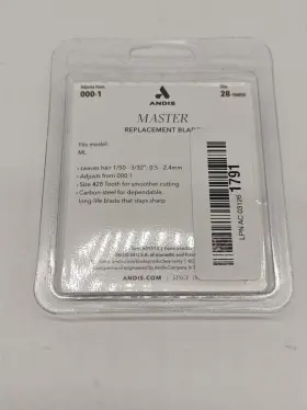 01513 Andis #01513 Master Replacement Blade Size #28-tooth New #2