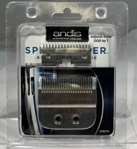 Andis 040102234354 Speedmaster Replacement Blade 1/50-3/32 Inch 0.5-2.4mm #23435