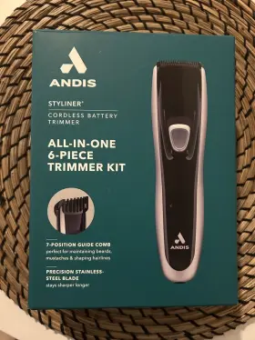 Andis 040102423550 Styliner Cordless Battery Trimmer All In One 6 Piece Kit #2
