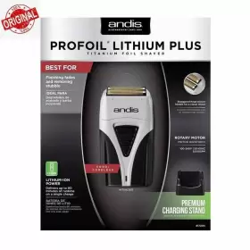 17200 Andis New #17200 Titanium Foil Shaver Profoil Lithium P Razor Charging Dock #2