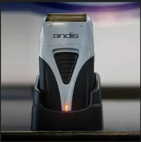 17200 Andis New #17200 Titanium Foil Shaver Profoil Lithium P Razor Charging Dock #3