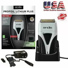 17200 Andis New #17200 Titanium Foil Shaver Profoil Lithium P Razor Charging Dock