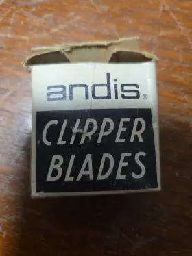 21951 Andis Vintage Nos Barbrer Clipper Blades One Set In Original Box 21951 Andis Vintage Nos Barbrer Clipper Blades One Set In Original Box