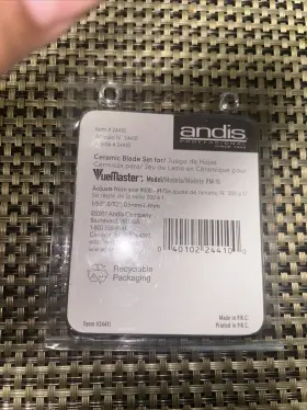 24410 Andis Vuemaster Ceramic Replacement Blade Set #24410