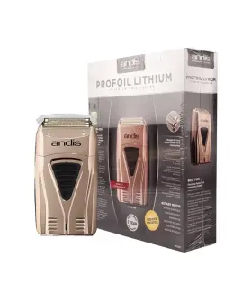 254436 Andis Gold Profoil Lithium Plus 17225 Cordless Hair Shaver Barbers Cleaning Trim