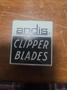 26725 Andis Vintage Nos Barbrer Clipper Blades One Set In Original Box