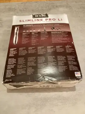 32445 Andis Slimline Pro Li Cordless Trimmer #32445 - Silver/black #2