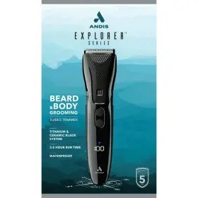 561088 Andis Explorer Body And Groin Grooming Trimmer Ceramic Blade W Led