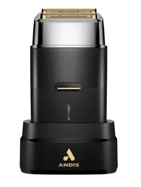 Andis 563612 Profoil Plus Ii Cordless Shaver Gold Titanium Black #563612