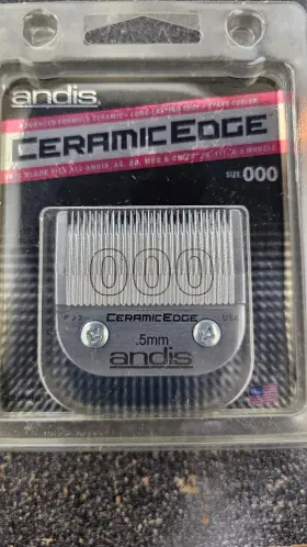 64480 Andis Ceramic Edge Size 000 0.5mm Item #64480