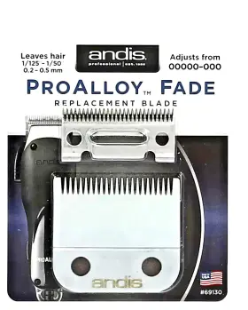 As69130 Andis Proalloy Fade Replacement Blade #69130 As69130 Andis Proalloy Fade Replacement Blade #69130