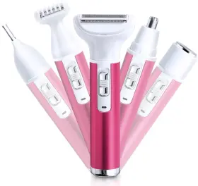 Afs21810 Anfoos Electric Razor For Women Removal Body Nose Hair Trimmer Face Shavers Eyebrow