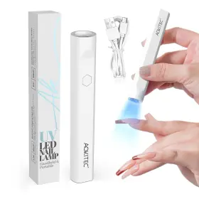 Us-ak00239 Aokitec Uv Light For Gel Nails Handheld Nail Lamp Charms D