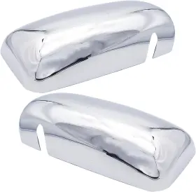 T660 Aostirmotor 697478821369 A Pair Chrome Door Mirror Covers Fit For Kenworth