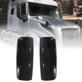 Mz-7204b Aostirmotor Black Door Mirror Covers Fit For Volvo Vnl 730 Standard