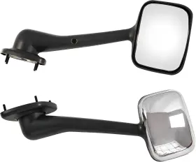 Mz-8719e Aostirmotor Chrome Hood Mirror Fit For Freightliner 27.6 19.7 7.5inch