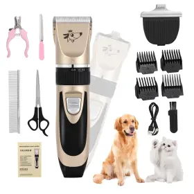 Aous0002 Aovdy Dog Clippers Grooming Kit Shaver Hair And Paw Electric Cle