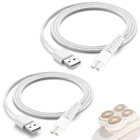Atuoe 313040846850 Charging Cable Replacement For Flawless Legs Shaver 2 Pack Power Cord Electric