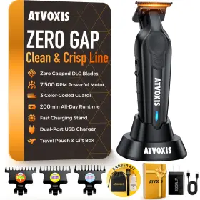 At-005 Atvoxis Hair Trimmer For Men Trimmers Barbers Zero Gapped T Liners Clippers