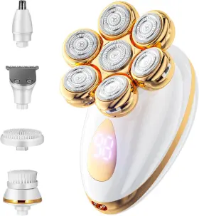 Zz-005 Augrz Electric Razors For Women Rotary Shaver Legs Bikini And Underarms Hair Re