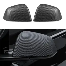 Sku7823-ysus Aulesse Side Mirror Cover Caps Compatible With Model Y 2020-2024 Matte Carbon Patten