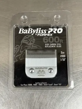 600r Babyliss Pro 074108247032 - High Carbon Steel Replacement Blade Size #000 1/50 Inch New