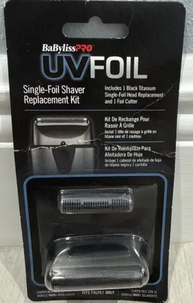 Babyliss Pro 074108475701 Uvfoil Single Foil Shaver Replacement Kit