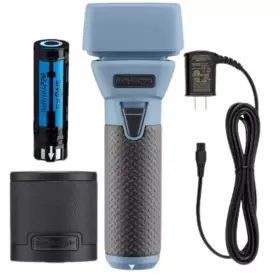Lfx79sbc Babyliss Pro 074108487704 Babylisspro Fxone Limitedfx Matte Blue Shaver Battery Included