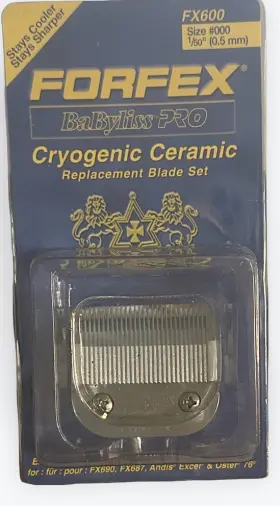 Fx600 Babyliss Pro Forfex Cryogenic Ceramic Blade #000