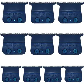Fx707bl-10x-k Babyliss Pro 10x Blue Dlc/titanium Standard-tooth Trimmer Blade #fx707bl